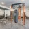 Fitness Center with punching bag and free-weights